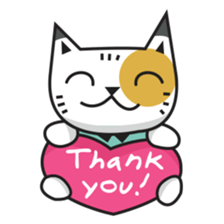 LOVE ME LOVE MY CAT sticker #6099477