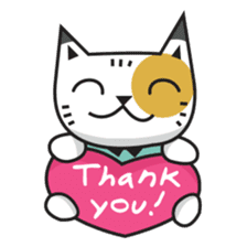 LOVE ME LOVE MY CAT sticker #6099477