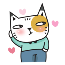 LOVE ME LOVE MY CAT sticker #6099478