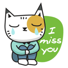 LOVE ME LOVE MY CAT sticker #6099479