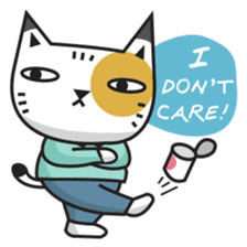 LOVE ME LOVE MY CAT sticker #6099484