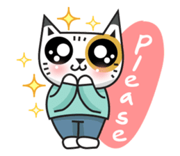 LOVE ME LOVE MY CAT sticker #6099488