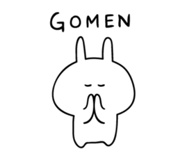 kuromechan-Rabbit sticker #6099983