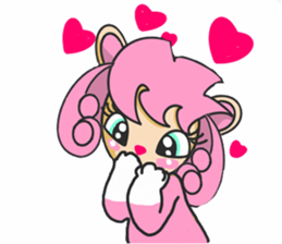 LION GIRL2 sticker #6100176