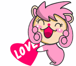 LION GIRL2 sticker #6100177