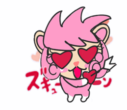 LION GIRL2 sticker #6100193