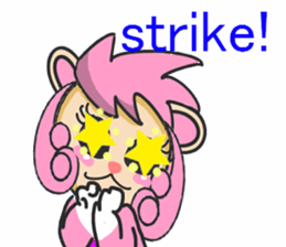 LION GIRL2 sticker #6100209