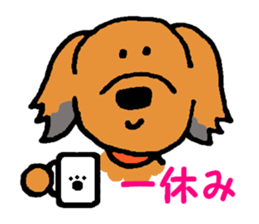 I'm a Miniature Dachshund. sticker #6100415