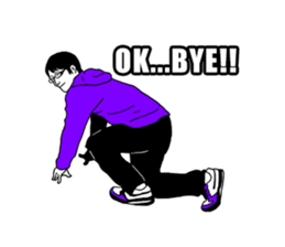 Super awesome  stickers(English) sticker #6100467