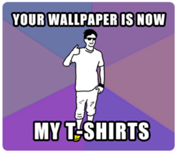 Super awesome  stickers(English) sticker #6100478