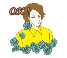 1960s of Japanese girl cartoon style sticker #6100672