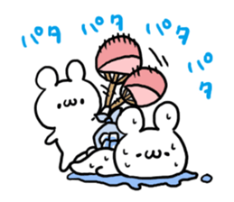 Summer White Bear sticker #6100888