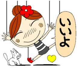 Puppet Ayako sticker #6101001