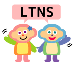 Daily life of animal and a fairy. 2(E) sticker #6101024