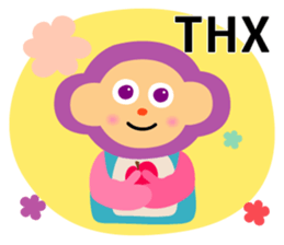 Daily life of animal and a fairy. 2(E) sticker #6101029