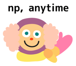 Daily life of animal and a fairy. 2(E) sticker #6101030