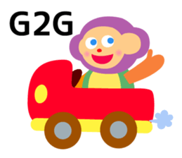 Daily life of animal and a fairy. 2(E) sticker #6101042