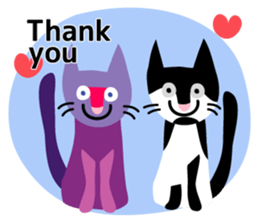 Daily life of animal and a fairy. 2(E) sticker #6101046