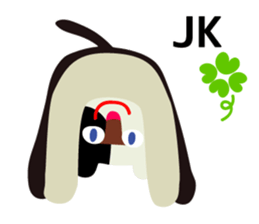 Daily life of animal and a fairy. 2(E) sticker #6101048