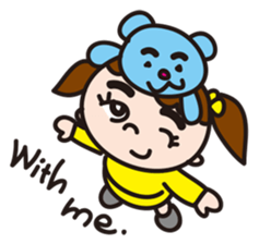 Pretty Girl (5-year-old version) sticker #6101059