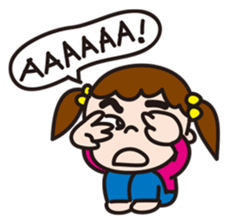 Pretty Girl (5-year-old version) sticker #6101071