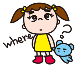 Pretty Girl (5-year-old version) sticker #6101074