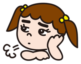 Pretty Girl (5-year-old version) sticker #6101080