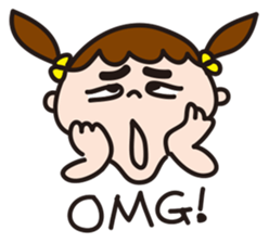 Pretty Girl (5-year-old version) sticker #6101081