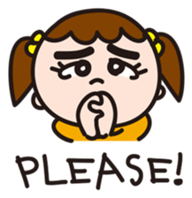 Pretty Girl (5-year-old version) sticker #6101092