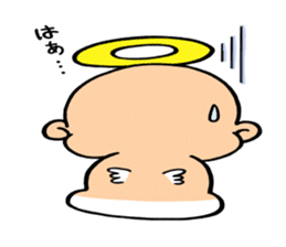 child angel ele. sticker #6101236