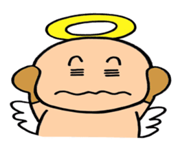 child angel ele. sticker #6101242