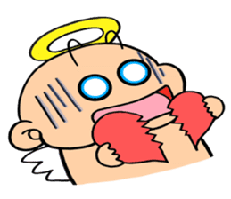 child angel ele. sticker #6101246