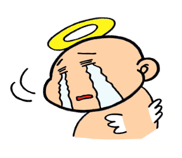 child angel ele. sticker #6101251