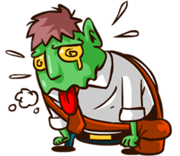 Bjo the Monster Salaryman sticker #6101297