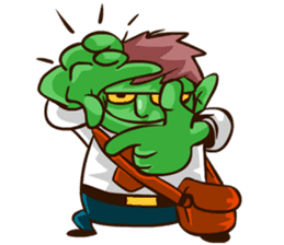 Bjo the Monster Salaryman sticker #6101299