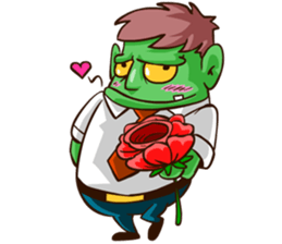 Bjo the Monster Salaryman sticker #6101300