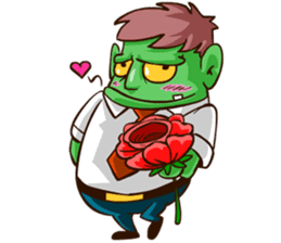 Bjo the Monster Salaryman sticker #6101300