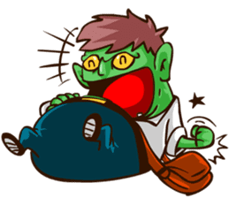 Bjo the Monster Salaryman sticker #6101301