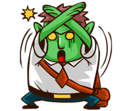 Bjo the Monster Salaryman sticker #6101303