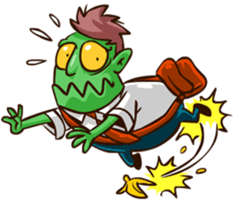 Bjo the Monster Salaryman sticker #6101304