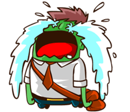 Bjo the Monster Salaryman sticker #6101306