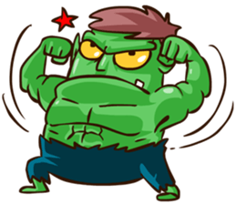 Bjo the Monster Salaryman sticker #6101310