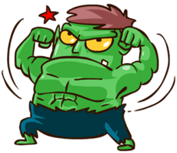 Bjo the Monster Salaryman sticker #6101310