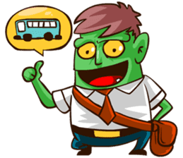 Bjo the Monster Salaryman sticker #6101313