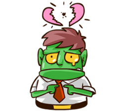 Bjo the Monster Salaryman sticker #6101314