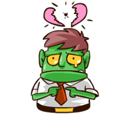 Bjo the Monster Salaryman sticker #6101314