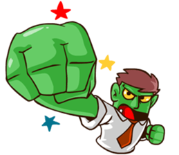 Bjo the Monster Salaryman sticker #6101315