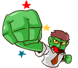 Bjo the Monster Salaryman sticker #6101315