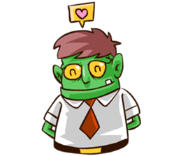 Bjo the Monster Salaryman sticker #6101316
