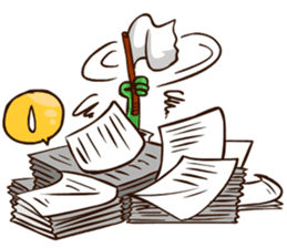 Bjo the Monster Salaryman sticker #6101322